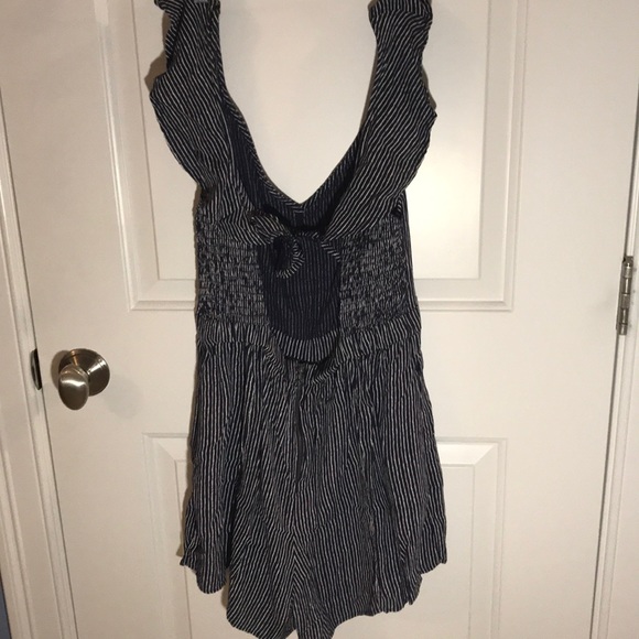 AEO Pinstriped Romper - Picture 2 of 5